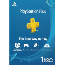 Sony Playstation Plus Card – PS4/PS3/PS Vita – 1 Month (SEA) Sony Playstation Plus Card – PS4/PS3/PS Vita – 1 Month (SEA)