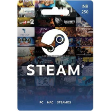 Steam Gift Card 250 INR INDIA Steam Gift Card 250 INR INDIA