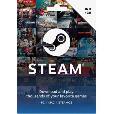 Steam Gift Card 130 INR INDIA Steam Gift Card 130 INR INDIA