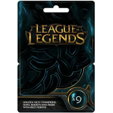 League of Legends GBP 9 Gift Card League of Legends GBP 9 Gift Card