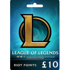 League of Legends £10 GBP Prepaid Gift Card League of Legends £10 GBP Prepaid Gift Card